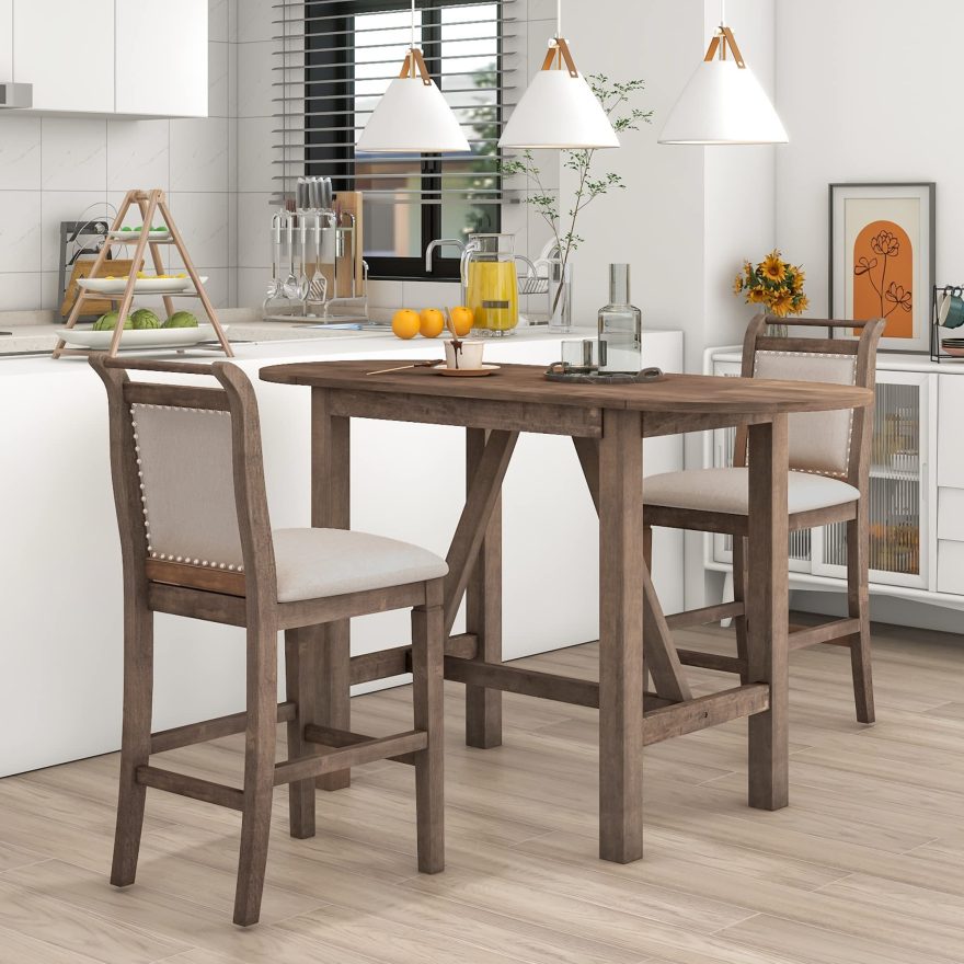Best Counter Height Kitchen Table & Chairs Set