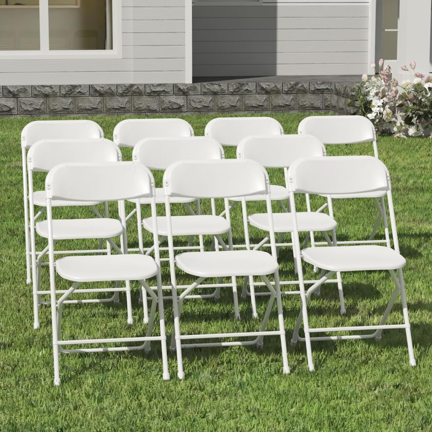 Best White Folding Chairs For Events & Home