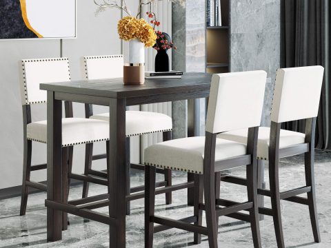 Stylish Counter Height Table & Chairs Set for Your Kitchen
