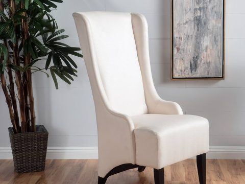 Stylish High Back Dining Room Chairs: Comfort & Elegance