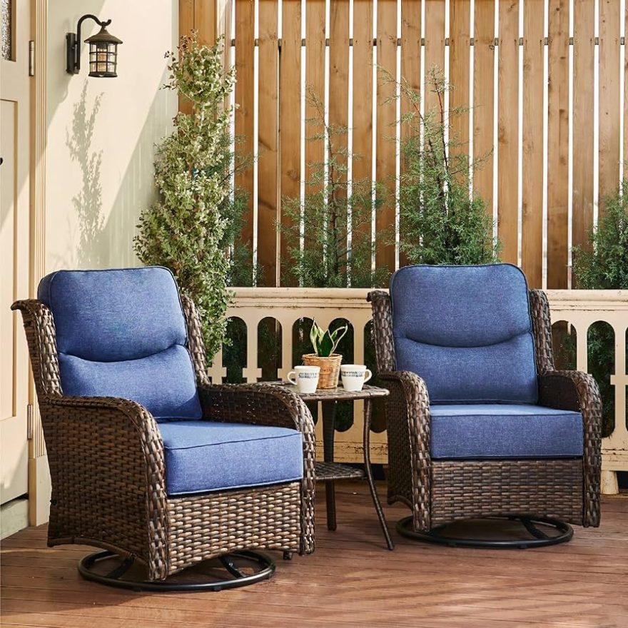 Best Patio Furniture Swivel Chairs for 2024