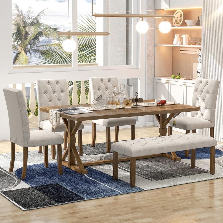 Shop Rustic Dining Table & Chairs Sets | Free Shipping