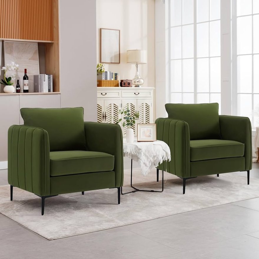 Shop Stylish Green Chairs: Best Deals & Styles