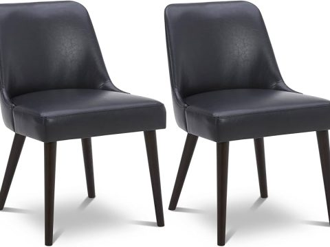 Stylish Black Leather Dining Chairs: Top Picks